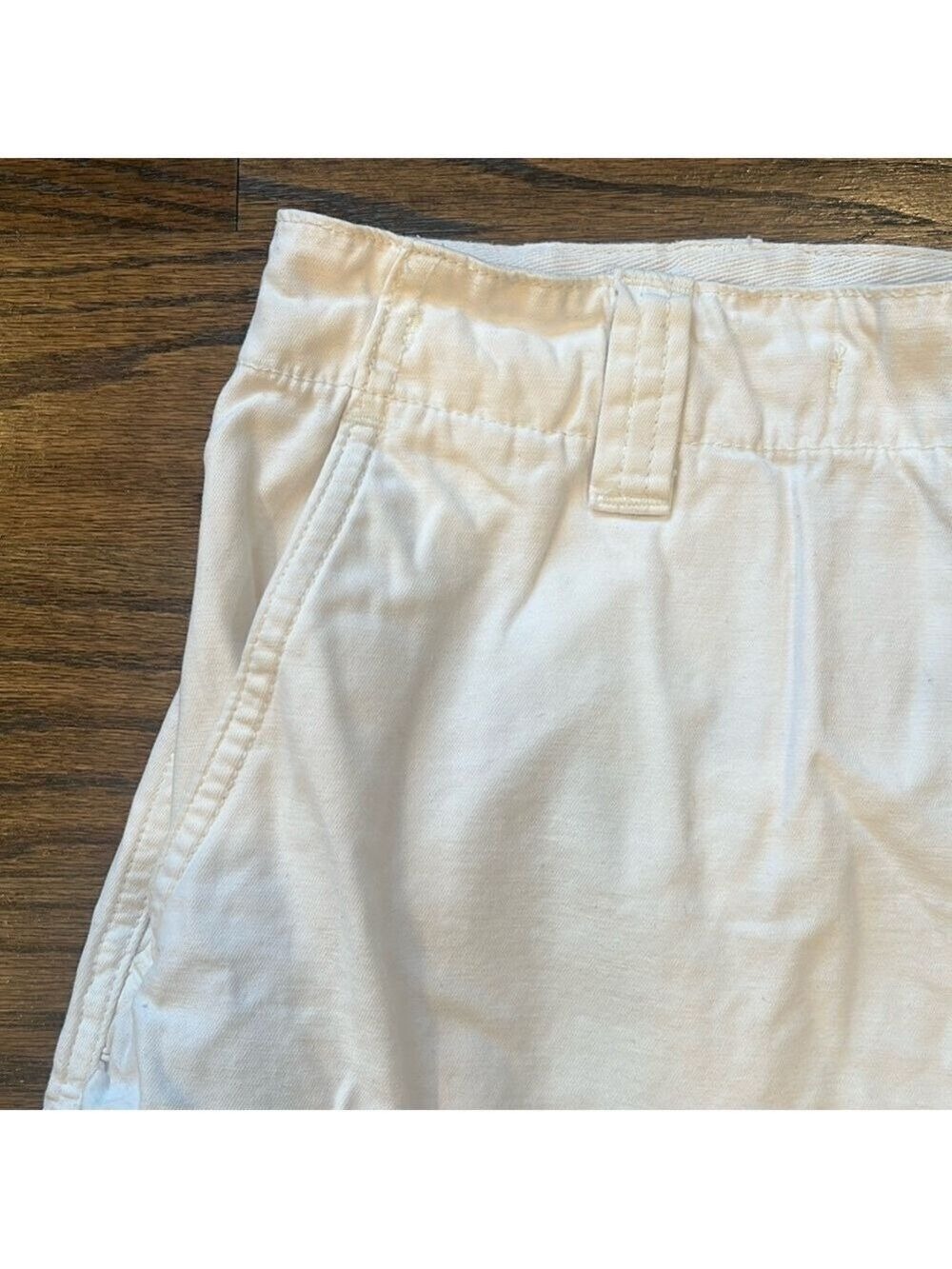 Polo Ralph Lauren Classic Cargo Shorts Khakis White/Relaxed Fit Size 31 - Picture 5 of 16